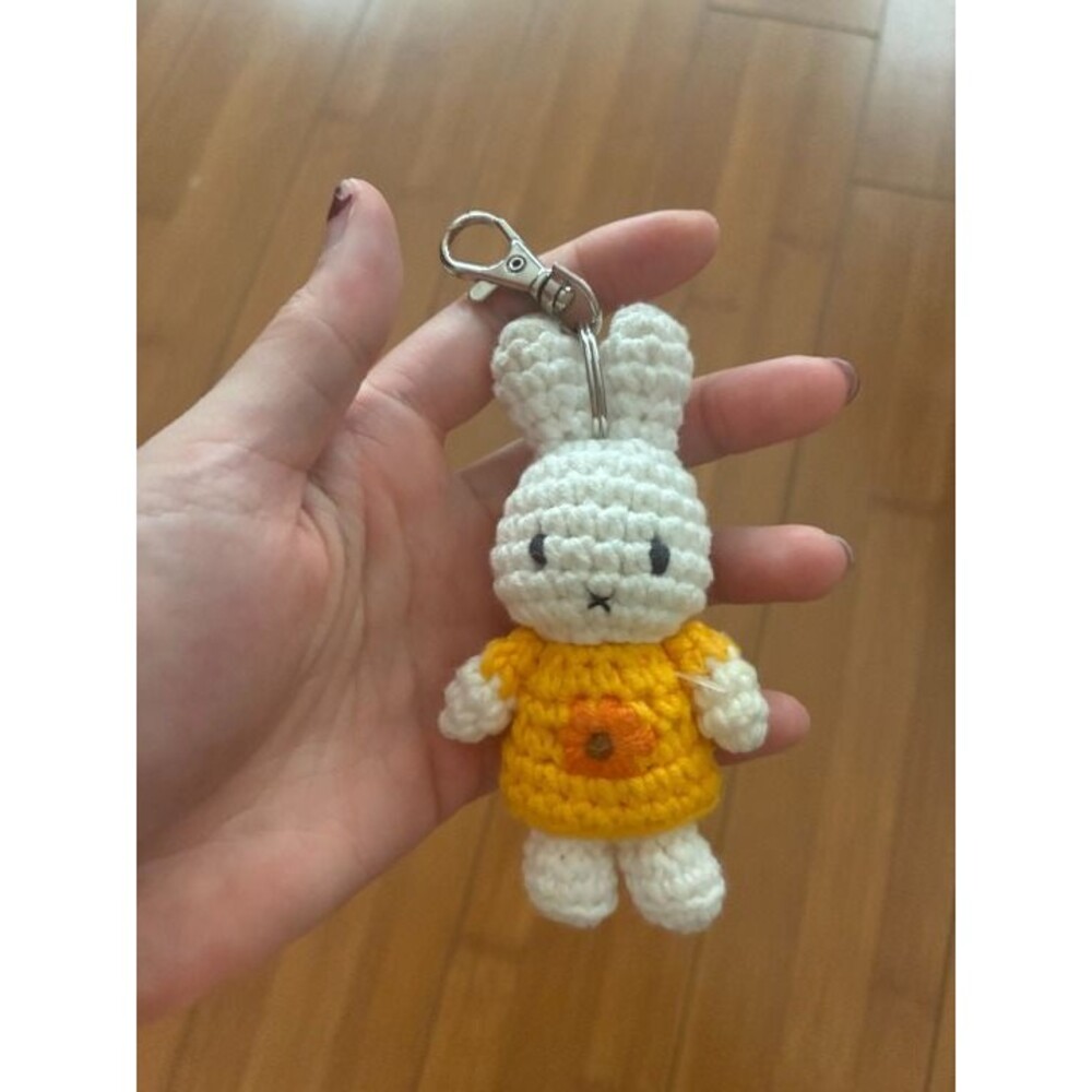 Just Dutch Miffy Keychain Van Gogh Sunflowers